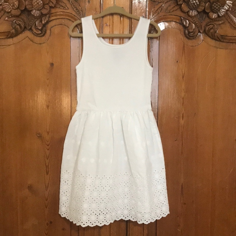 Gap Kids Eyelet Tank Dress